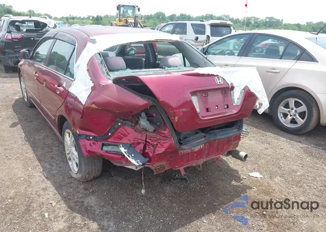 2006 Honda Accord 2.4 Ex из США, поврежденный, VIN 1HGCM56776A008992